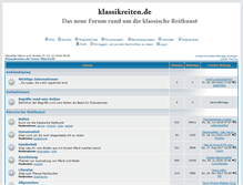 Tablet Screenshot of klassikreiten.de